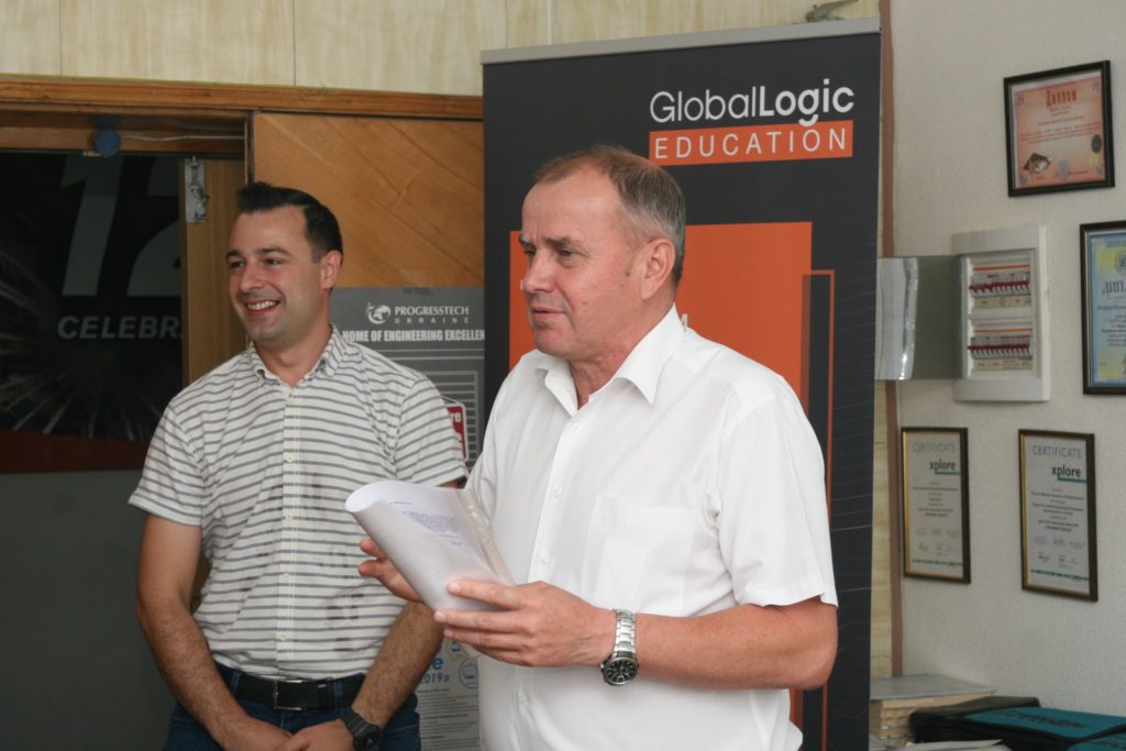 The Kharkiv Embedded School, jointly with GlobalLogic Ukraine, was officially opened on the basis of the DOED department