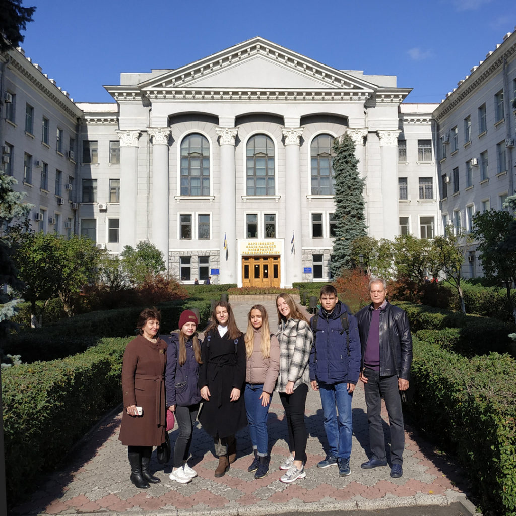 The DOED department was visited by students of the Lyceum No. 1 from the city of Zmiev